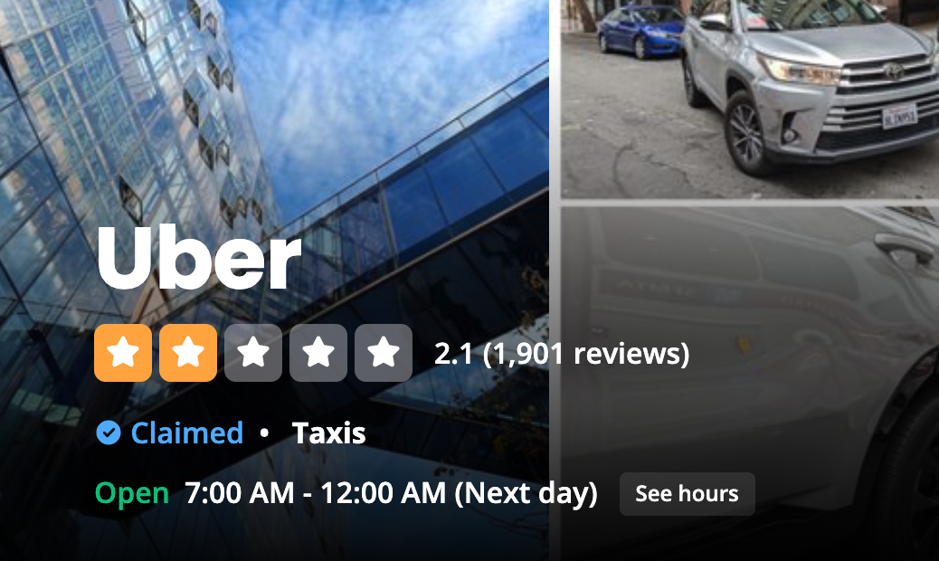 Uber Car Seat San Francisco Reviews