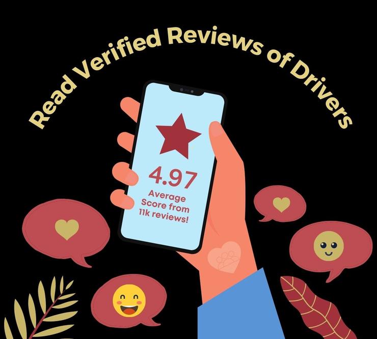Read Verified Reviews of Taxi Drivers in San Francisco